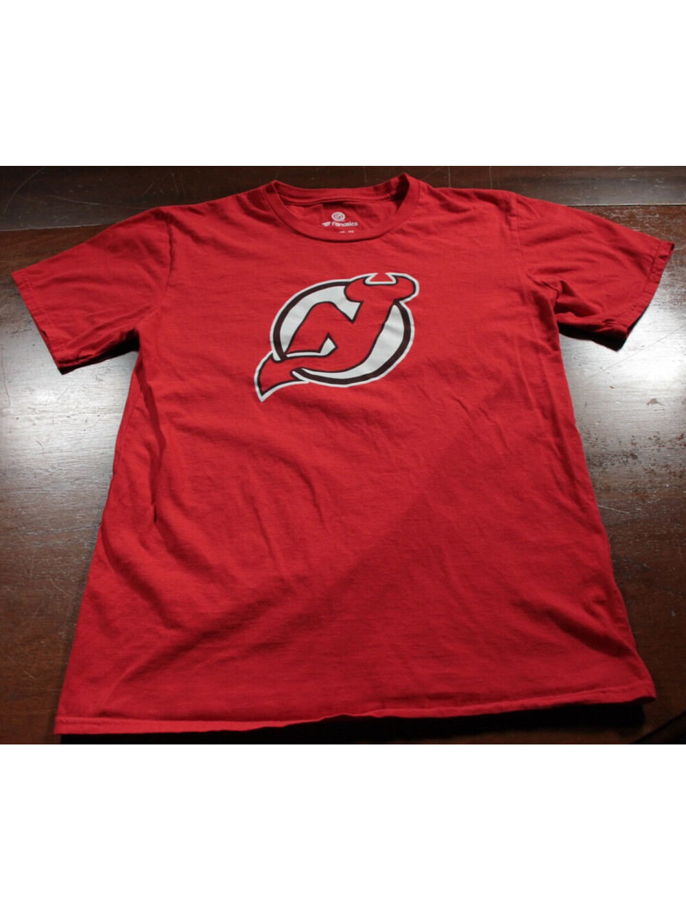 New Jersey Devils Youth XL T-Shirt Red Shirt NHL Hockey Kids Fanatics
